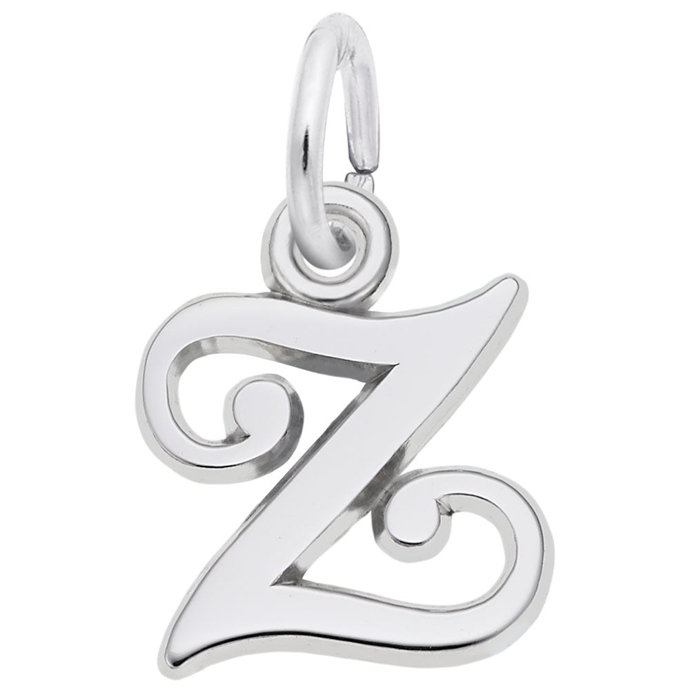 Rembrandt Charms Curly Initial Accent Charm