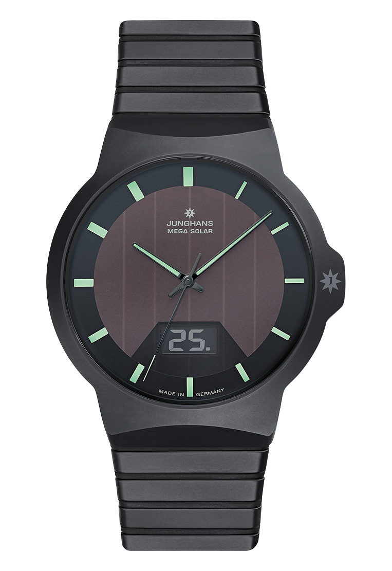 Junghans Men's 18/1938.44 Force Mega Solar Watch