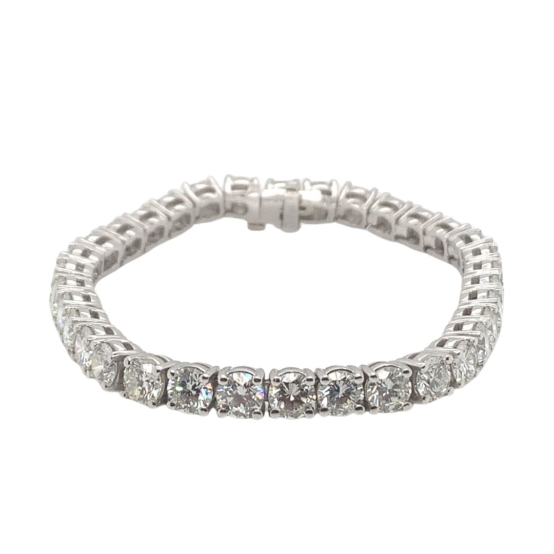 16.61CTW Diamond Tennis Bracelet