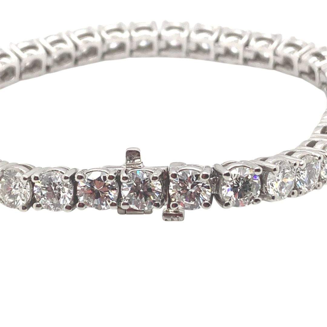 16.61CTW Diamond Tennis Bracelet