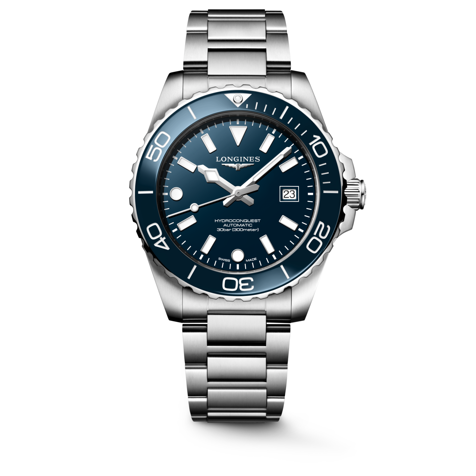 Longines Men's L37884966 HydroConquest Watch