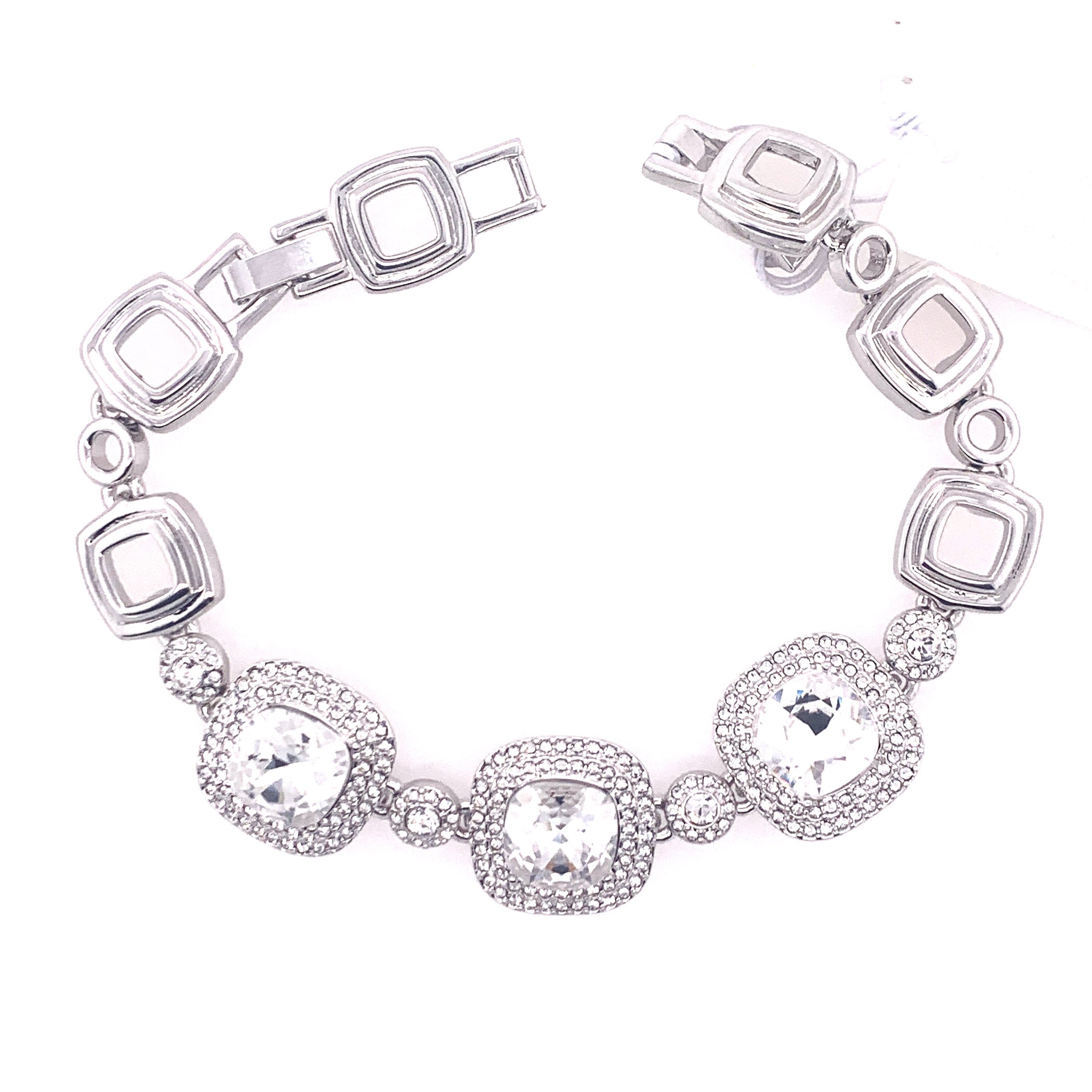Swarovski Crystal Silver Tennis Bracelet 5465384