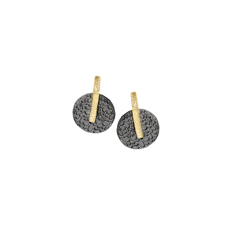 Jorge Revilla Kymbal Collection Sterling Silver Earrings