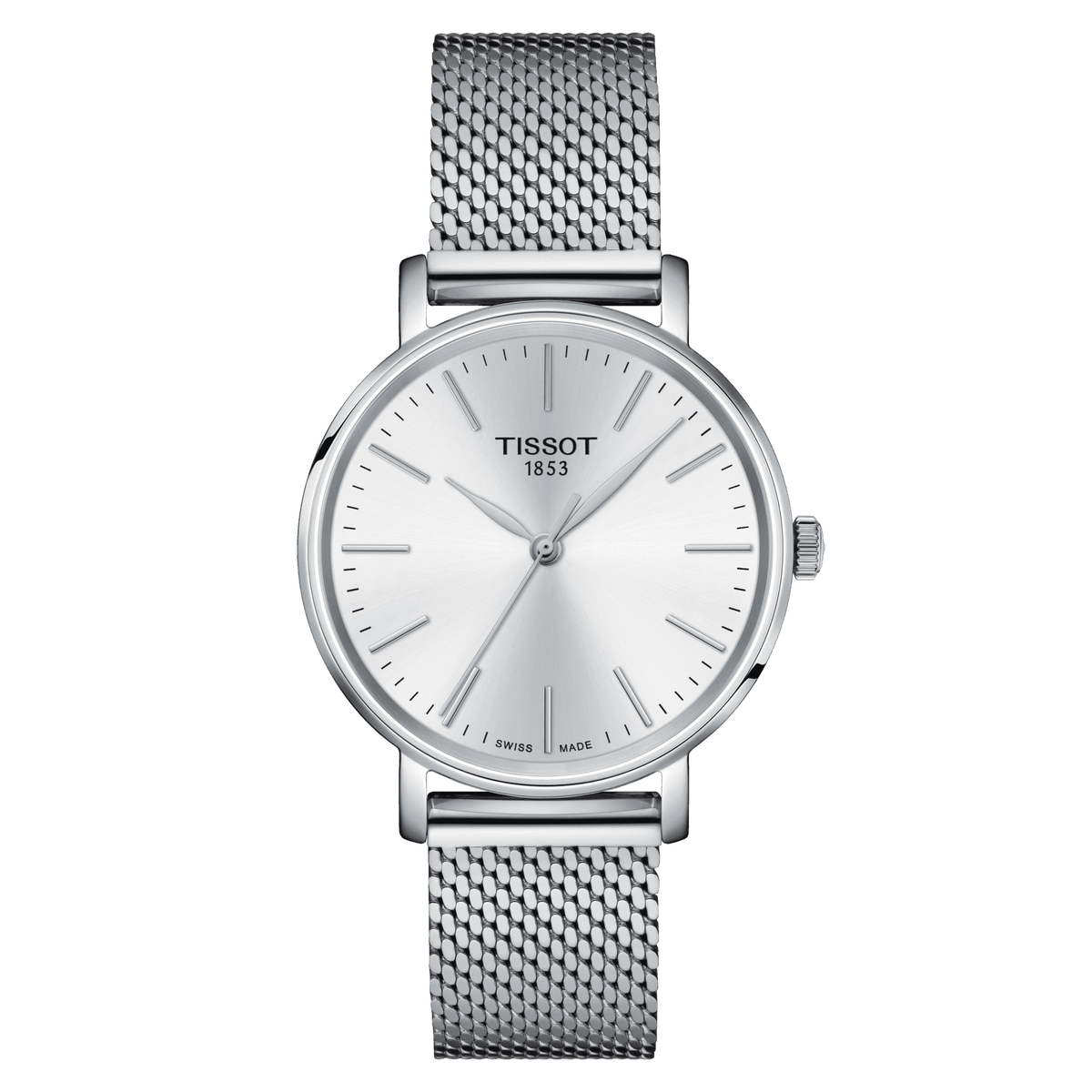 NWT Tissot Everytime Quartz Silver Dial Ladies Watch Tissot Everytime Women main image 3